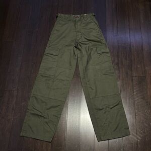 Vintage Parklands Canada Duty BDUs Green Cargo Pants